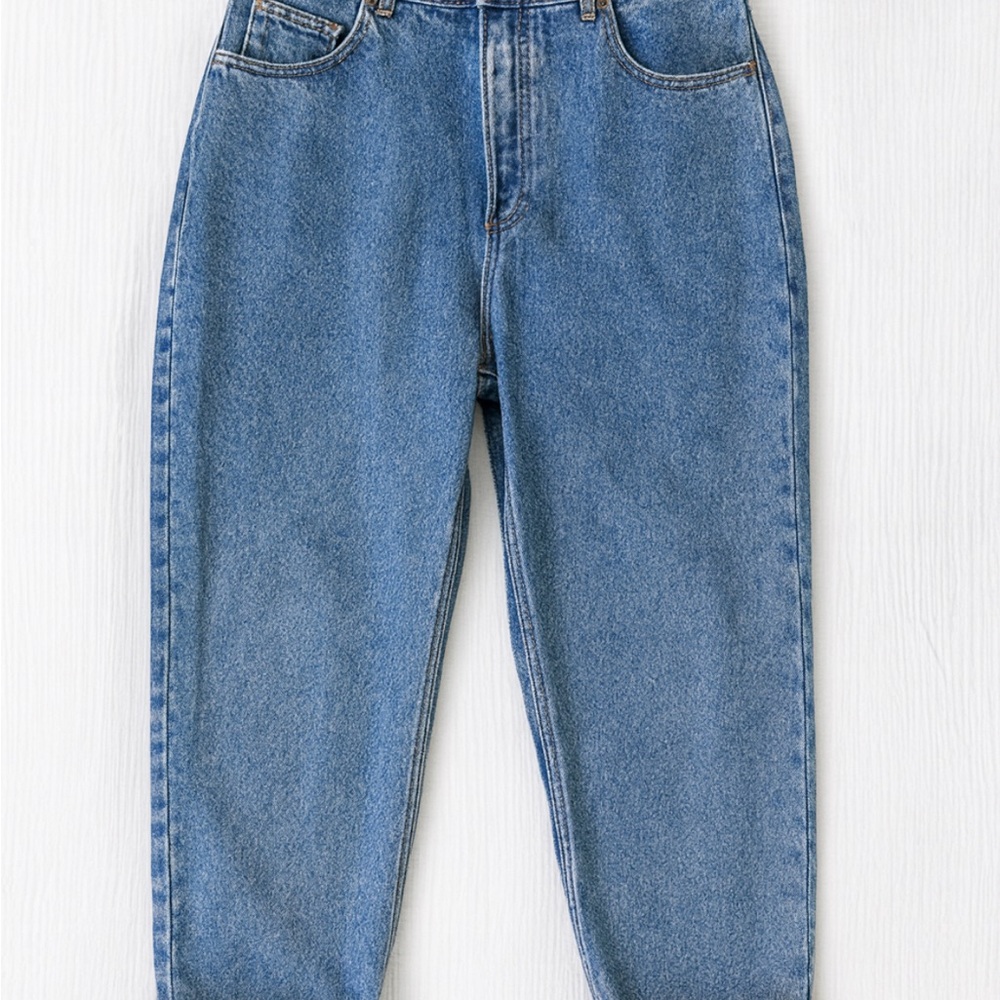 Cozy Fleece-Lined Denim Jeans vintage 38x32